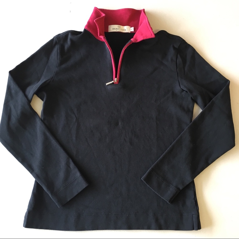 🎉SALE🎉 Bugatchi women’s black active top size XS